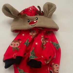 Christmas Reindeer Pet Onesie Pajamas